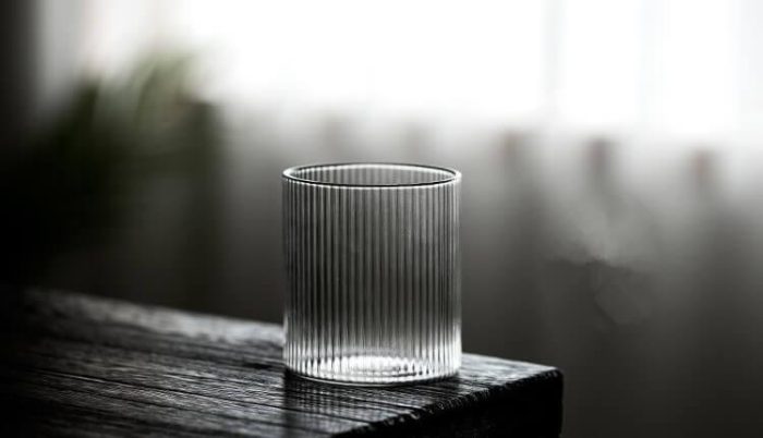 AKI Japanese Handmade Vertical Stripes High Temperature Resistant Glass - 6 pcs - Image 4
