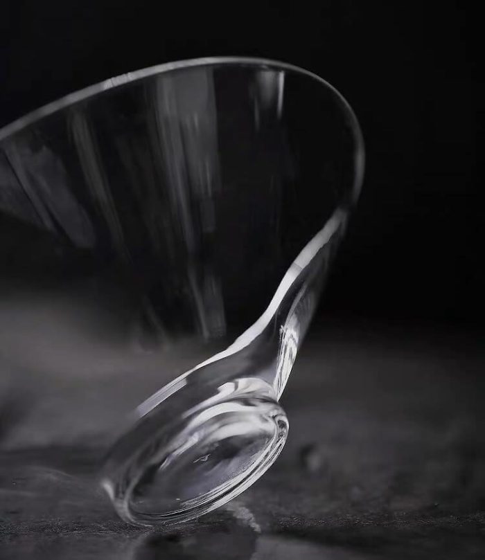 Japanese High Temperature Resistant Simple Glass Tea Bowl & Spoon Set ?? Chawan Set - Image 5