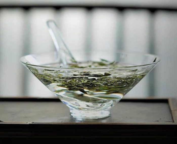 Japanese High Temperature Resistant Simple Glass Tea Bowl & Spoon Set ?? Chawan Set - Image 8