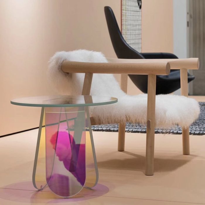 Manzo - Acrylic Side Table - Image 8