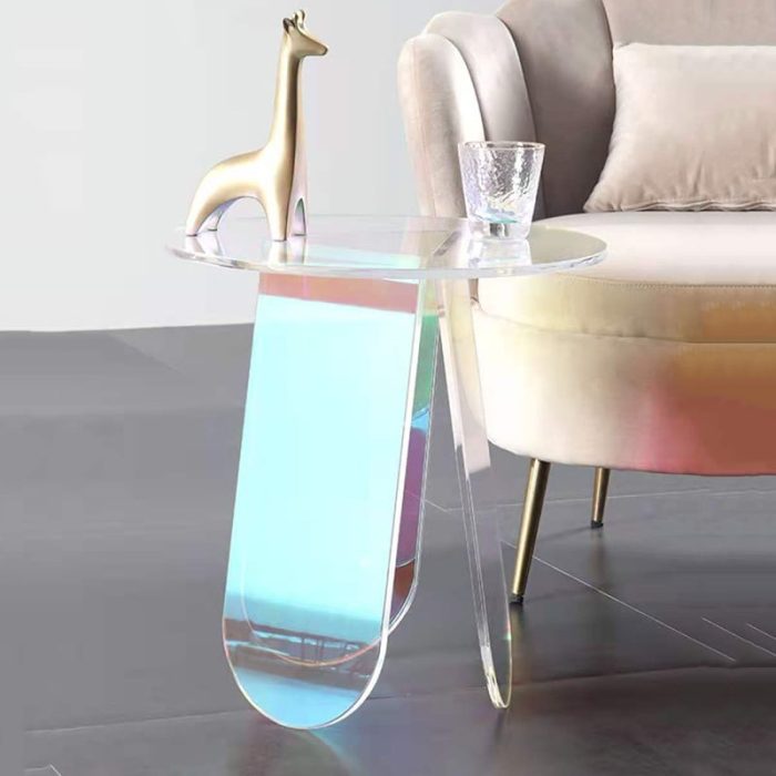 Manzo - Acrylic Side Table - Image 5