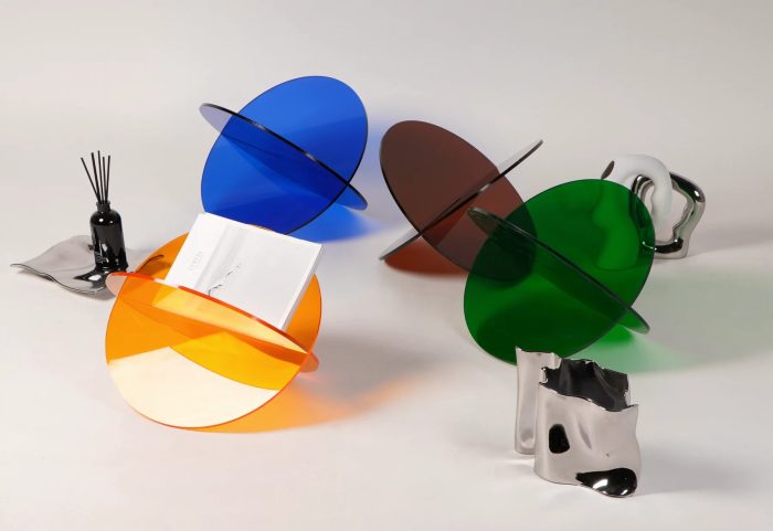 Galaxy - Acrylic Planetary Magazine Holder - Image 2