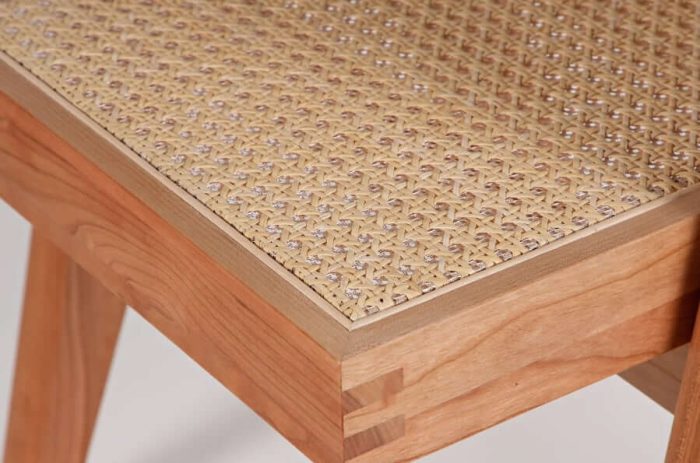 Akai Rika - Solid Wood & Rattan Armchair | Reading Chair 80 - Image 16