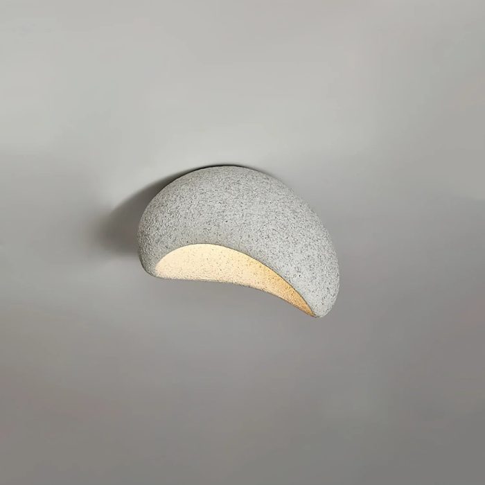 Aoshi - A | Wabi-sabi Style Resin Ceiling / Wall Lamp - Image 3
