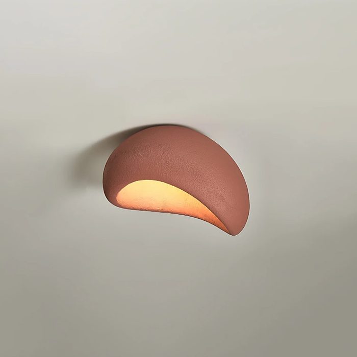 Aoshi - A | Wabi-sabi Style Resin Ceiling / Wall Lamp - Image 4