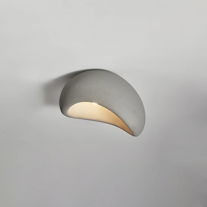 Aoshi - A | Wabi-sabi Style Resin Ceiling / Wall Lamp - Image 5