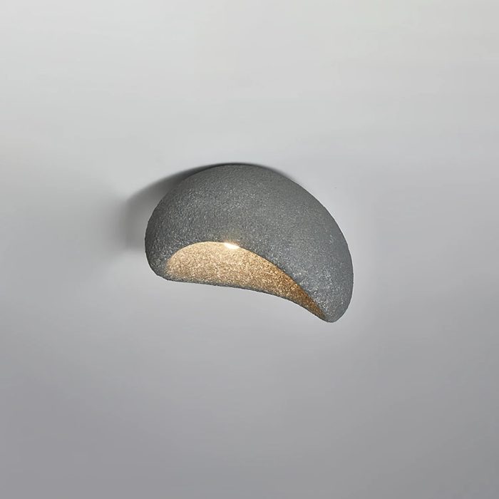Aoshi - A | Wabi-sabi Style Resin Ceiling / Wall Lamp - Image 2