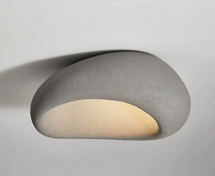 Aoshi - B | Wabi-sabi Style Resin Ceiling / Wall Lamp - Image 10