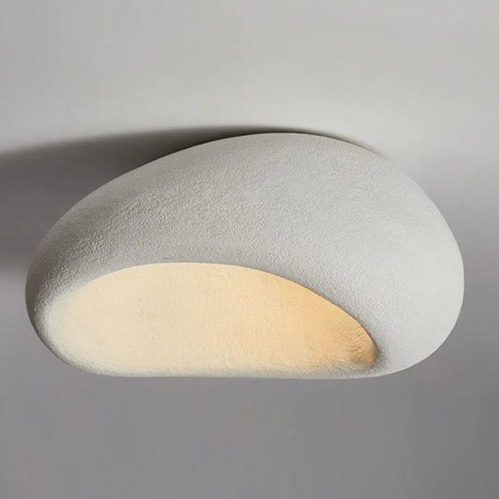 Aoshi - B | Wabi-sabi Style Resin Ceiling / Wall Lamp - Image 8