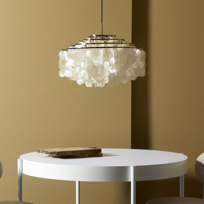 Postmodern FUN Handmade Shell Pendant Light - Image 15