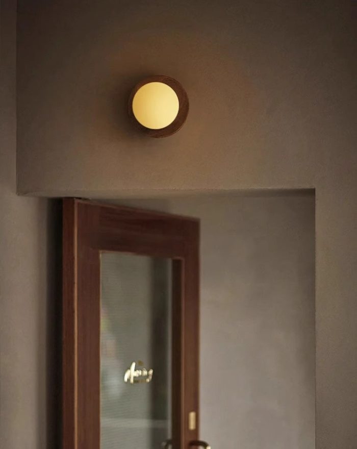 WD20 Wooden USB Rechargeable Cordless Sconce - Image 3