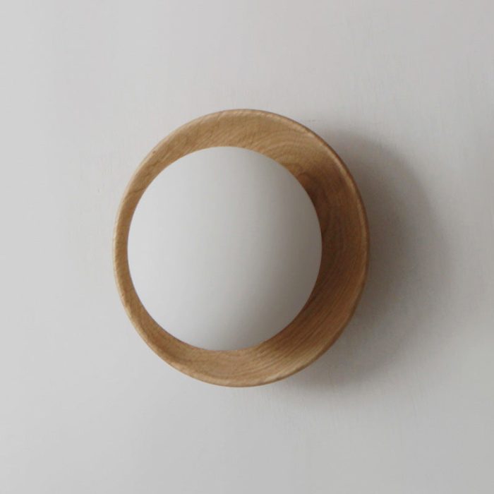 WD20 Wooden USB Rechargeable Cordless Sconce - Image 4