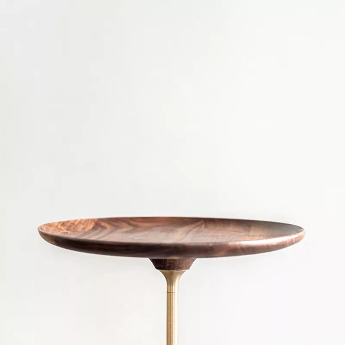 Saiya - Black Walnut Side Table | Accent Table - Image 3