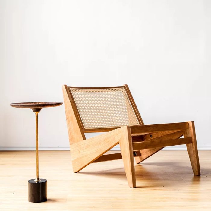 Saiya - Black Walnut Side Table | Accent Table - Image 6