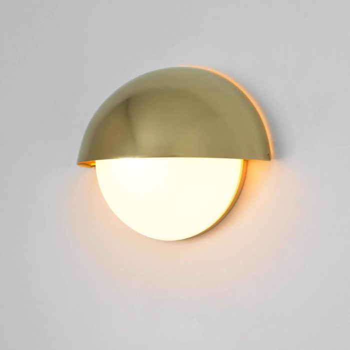 Knight Sconce | Copper Glass Wall / Corridor Light - Image 9