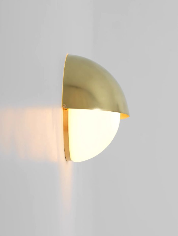 Knight Sconce | Copper Glass Wall / Corridor Light - Image 11