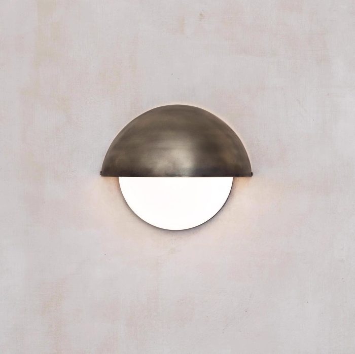 Knight Sconce | Copper Glass Wall / Corridor Light - Image 2