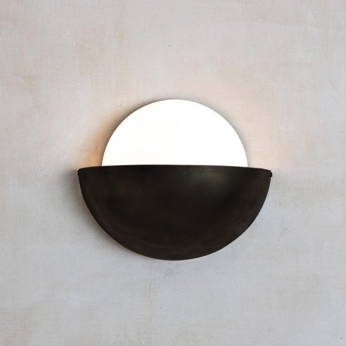 Knight Sconce | Copper Glass Wall / Corridor Light - Image 7
