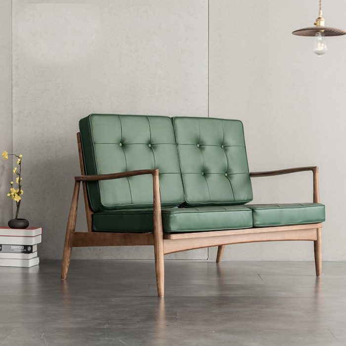 Danmer - Solid Ash Wood & Leather Armchair ?? Reading Chair - Image 10