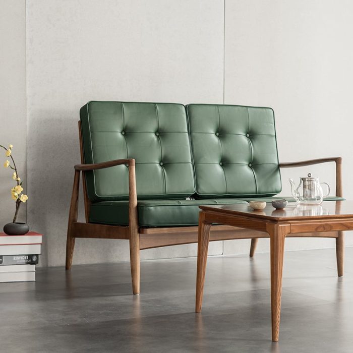 Danmer - Solid Ash Wood & Leather Armchair ?? Reading Chair - Image 12