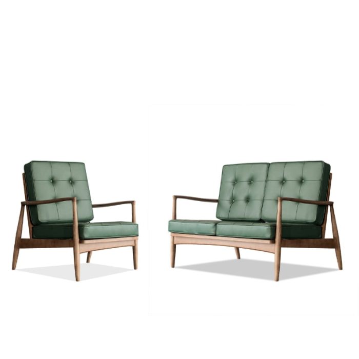 Danmer - Solid Ash Wood & Leather Armchair ?? Reading Chair - Image 13