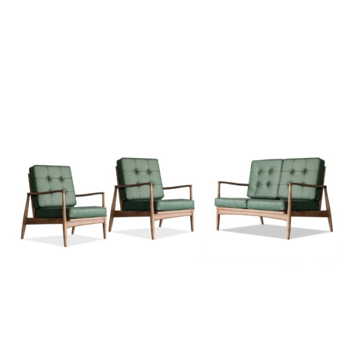 Danmer - Solid Ash Wood & Leather Armchair ?? Reading Chair - Image 14