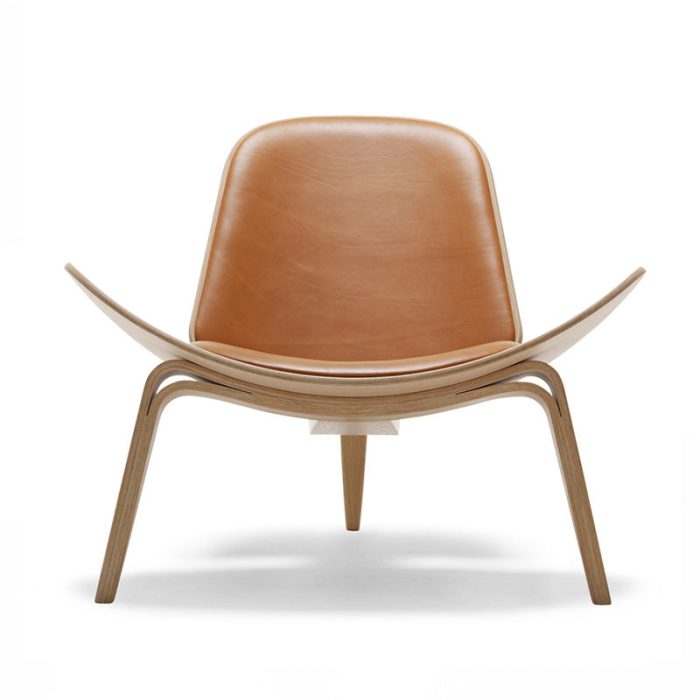MP Shell Chair - Classic Lounge Chair | Reading Chair in Leather - Image 22