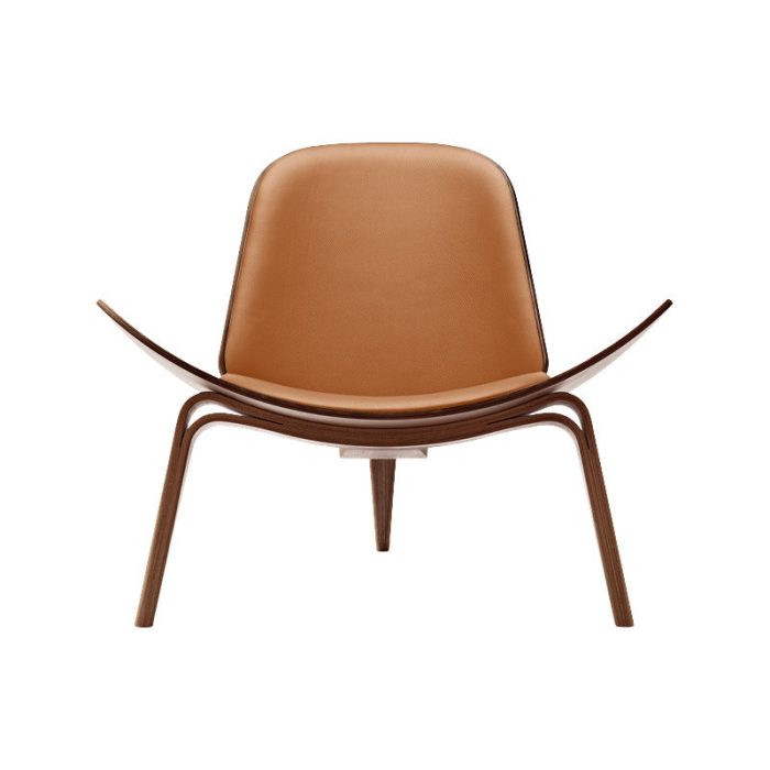 MP Shell Chair - Classic Lounge Chair | Reading Chair in Leather - Image 23