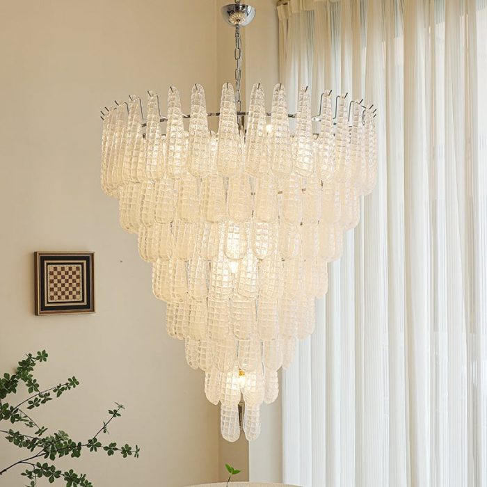 Murano Drop Chandelier Pendant Light - Image 3