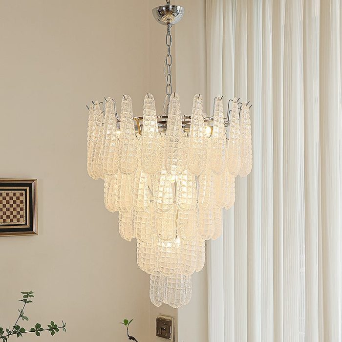 Murano Drop Chandelier Pendant Light - Image 4
