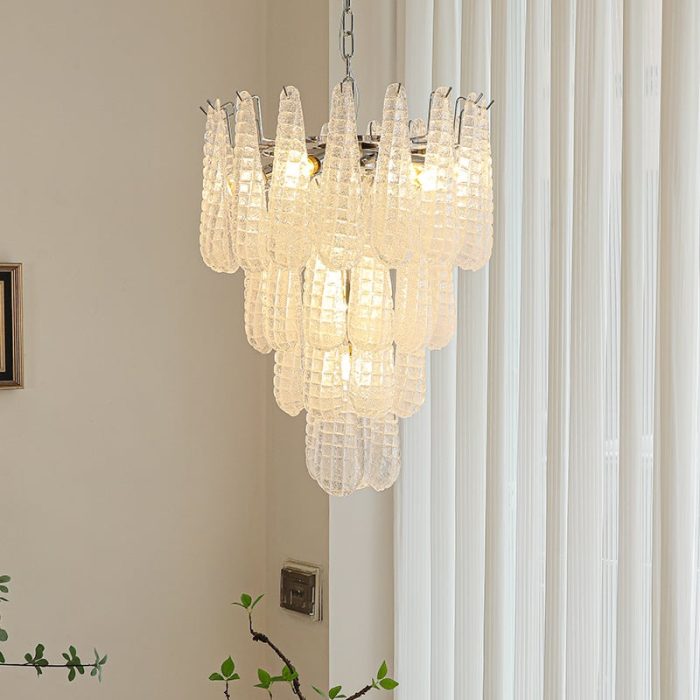 Murano Drop Chandelier Pendant Light - Image 5