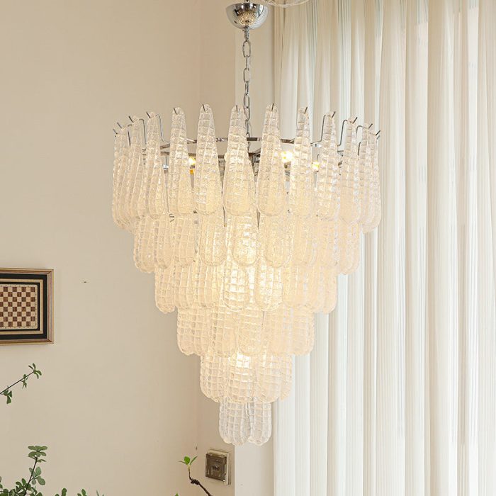Murano Drop Chandelier Pendant Light - Image 6