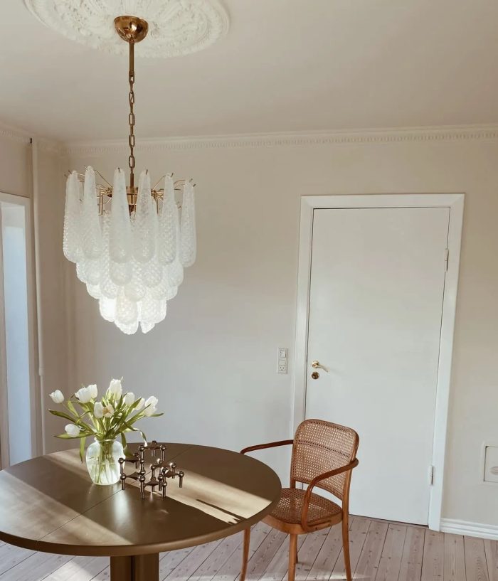 Murano Drop Chandelier Pendant Light - Image 2