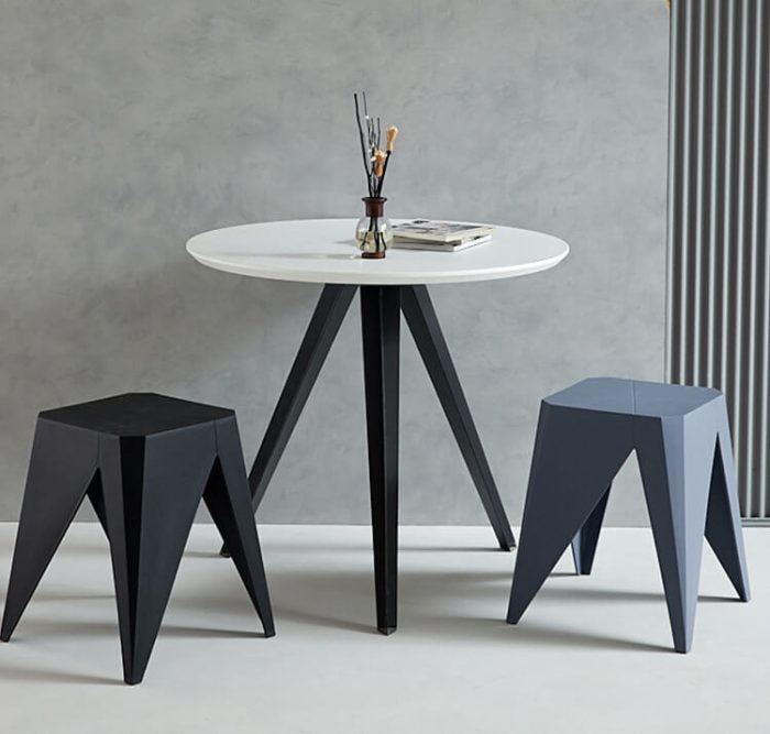 Abe - Plastic Stools - Set of 4 - Image 5