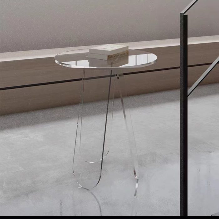 Manzo - Acrylic Side Table - Image 7