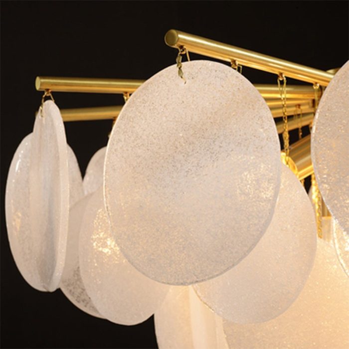 Postmodern Glass Wind Chime Handmade Chandelier / Pendant Light - Image 4
