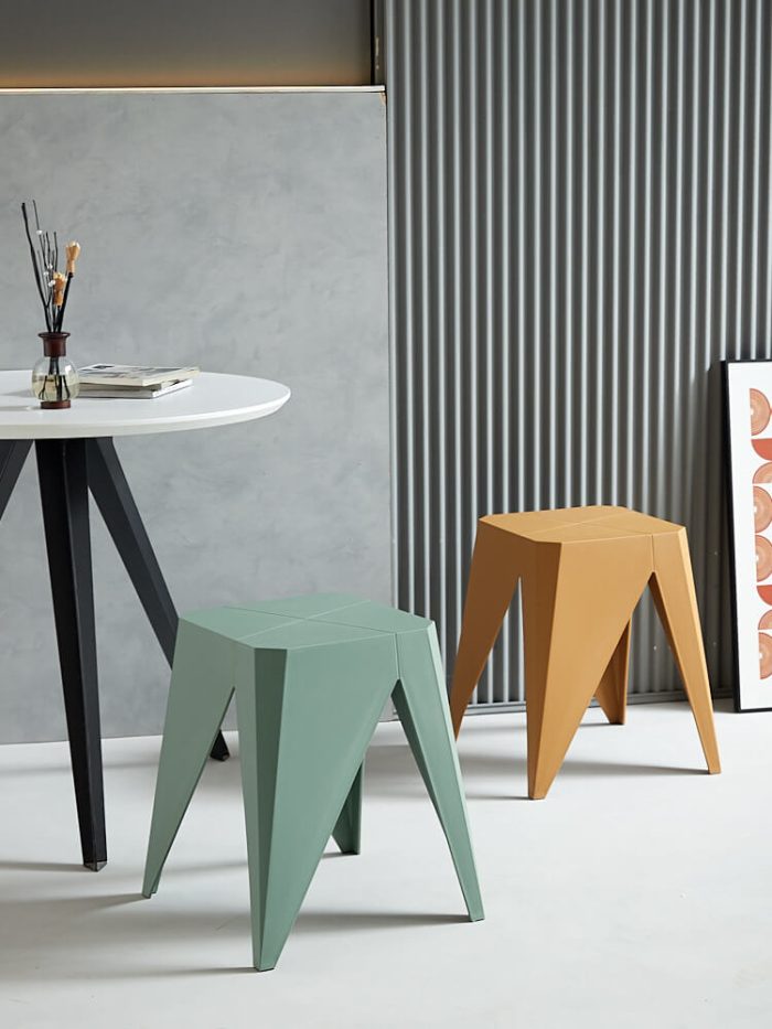 Abe - Plastic Stools - Set of 4 - Image 6