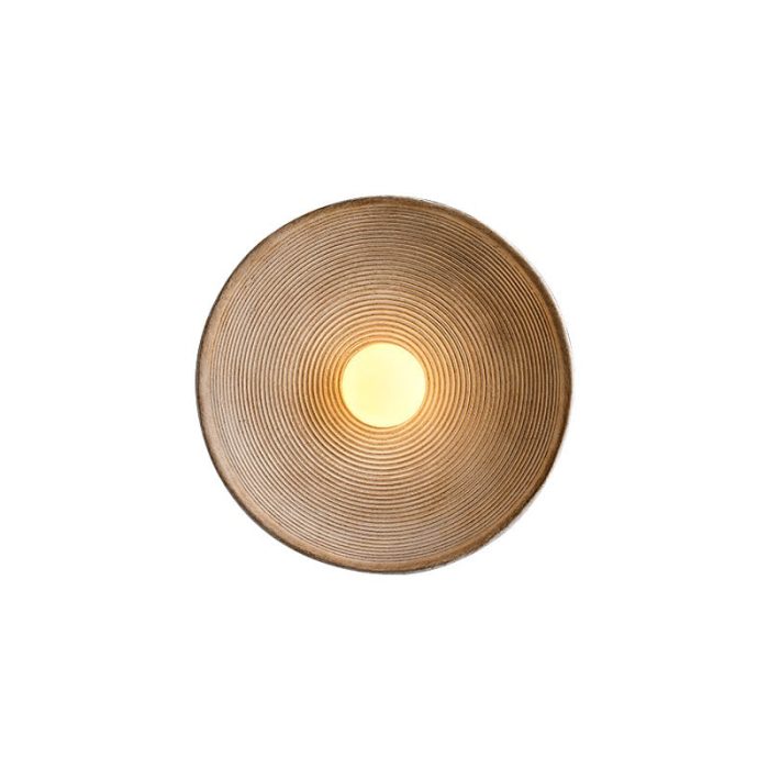 RC Resin Corrugated Sconce | Wabi-Sabi Style Ceiling Light - Image 14