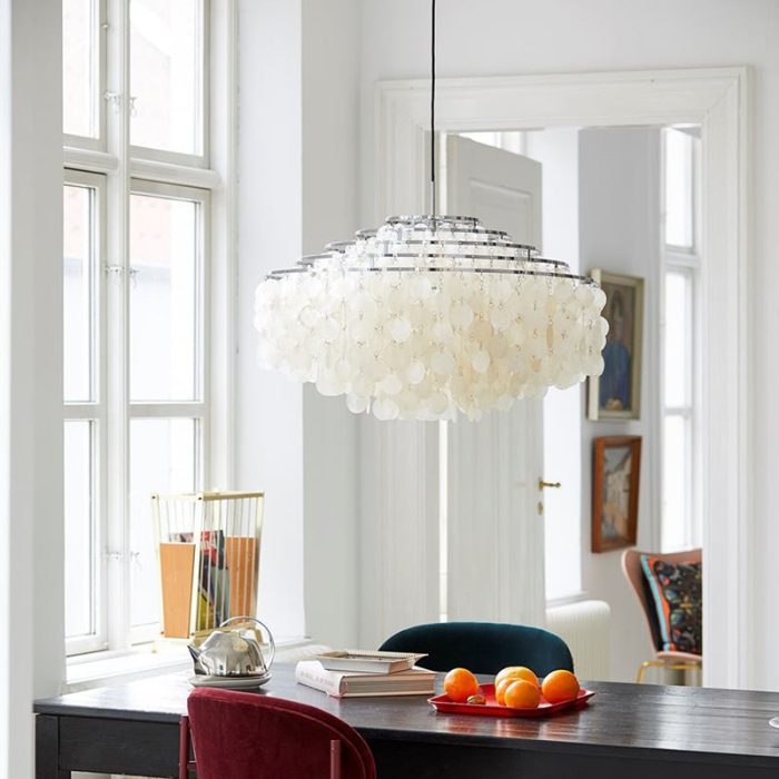 Postmodern FUN Handmade Shell Pendant Light - Image 6