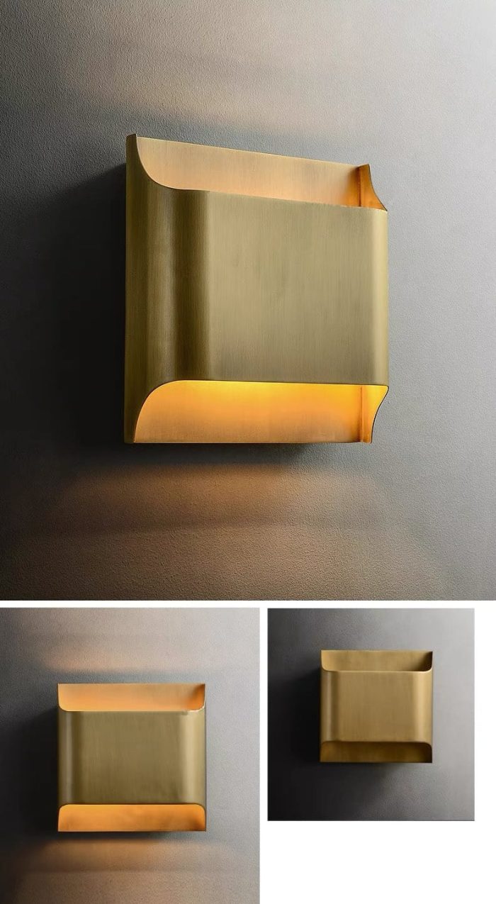CS100 Square Copper Sconce | Wall / Corridor light - Image 15