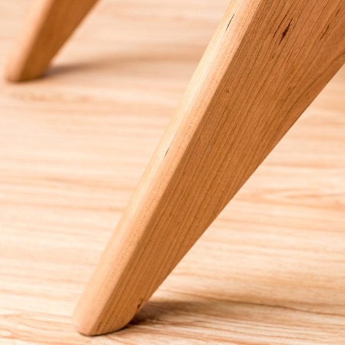 Akai Rika - Cherry Wooden & Rattan Side Chair | Dining Chair - Image 11