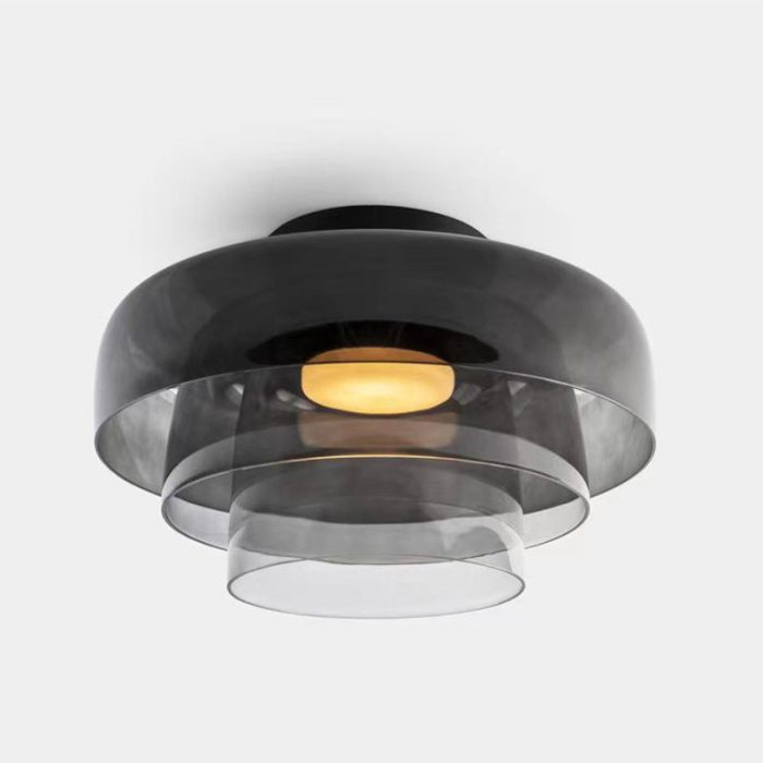 Glass Multi-layer Cake Sconce | Ceiling Light - Image 3