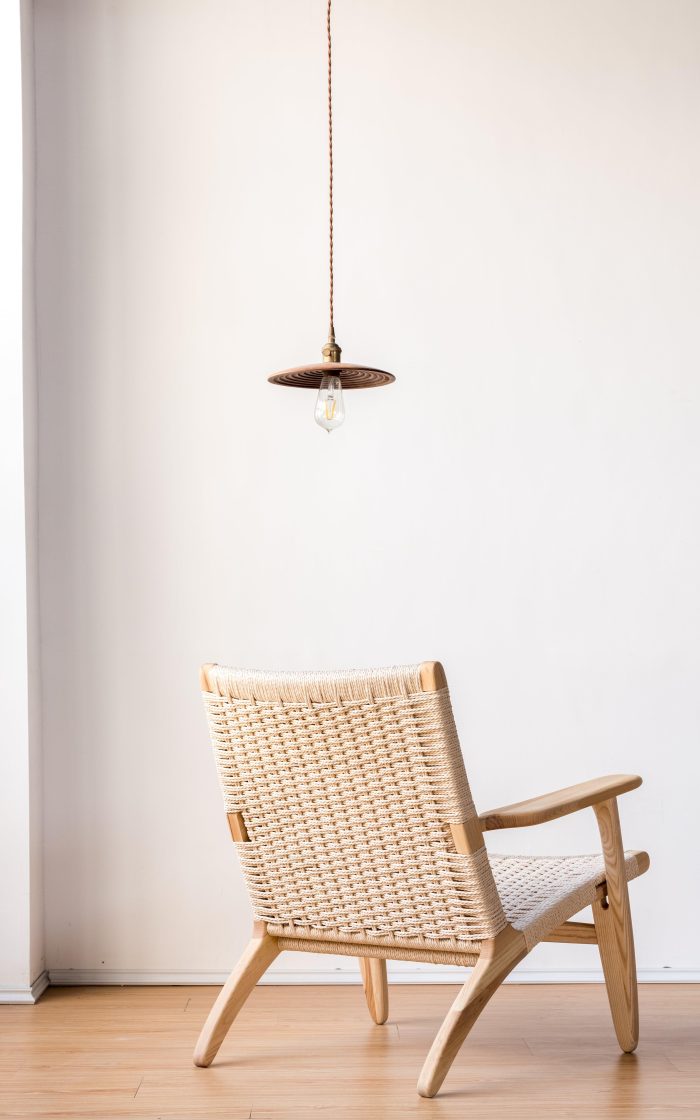 Kojii- Solid Ash Wood & Kraft Paper Rope Armchair ?? Reading Chair - Image 13