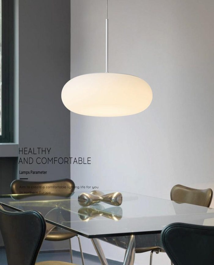 Resin Round Pendant Light - Image 12