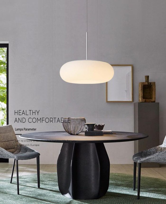 Resin Round Pendant Light - Image 8