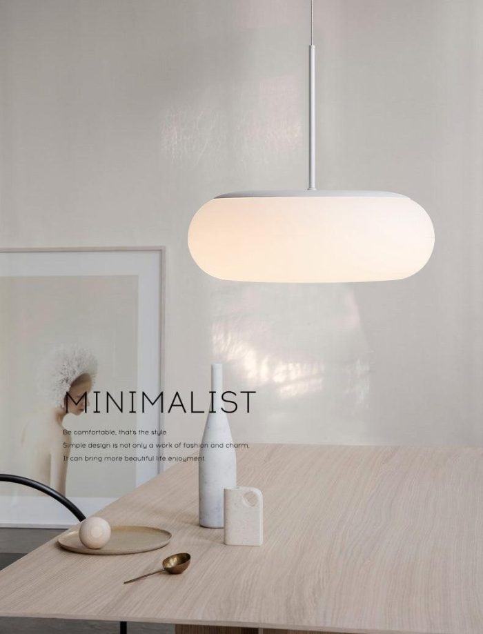 Resin Round Pendant Light - Image 9