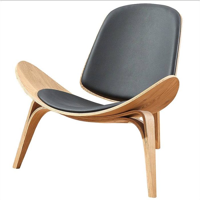 MP Shell Chair - Classic Lounge Chair | Reading Chair in Leather - Image 19